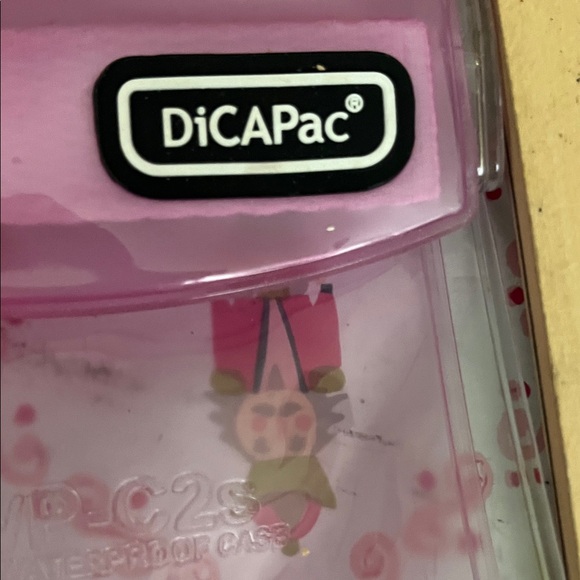 Pink Waterproof Phone Pouch for Kids - Picture 2 of 3